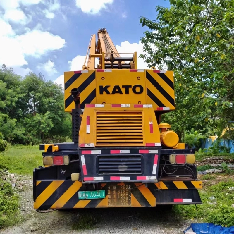 Χρησιμοποιούμενος γερανό Kato KR-35H με κινητήρα Ιαπωνίας και λειτουργικό βάρος 35 τόνων σε μεγάλη ζήτηση