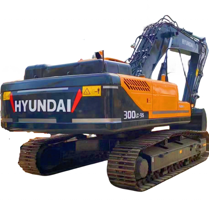 Κορέα Χρησιμοποιούμενος Digger Hyundai 300LC-9S Original Paint Πλήρως υδραυλικό σύστημα