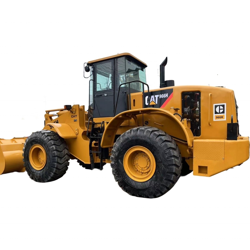 CAT 966H Τροχαίο φορτωτή Μηχανήματα κατασκευής μεταχειρισμένων με 4 τροχούς κίνησης στην καλύτερη περίπτωση