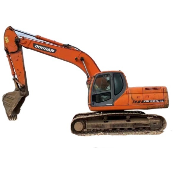 Καλή κατάσταση 2019 Doosan DX225LCA 22 τόνων εξορυκτής Νότια Κορέα Κατασκευασμένο αρχικό χρώμα