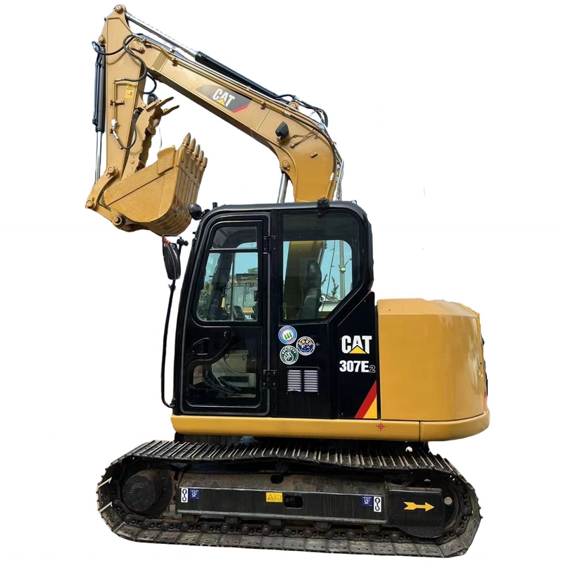 Αρχική Ιαπωνία CAT MINI Crawler Digger 307E2 Ton Excavator 7TON λειτουργικό βάρος 27kW