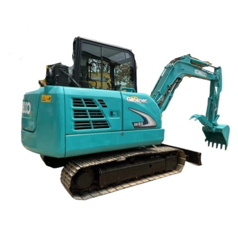 Χρησιμοποιούμενος εξορυκτής KOBELCO SK60 με χαμηλό ωράριο εργασίας και υδραυλικό κύλινδρο Parker