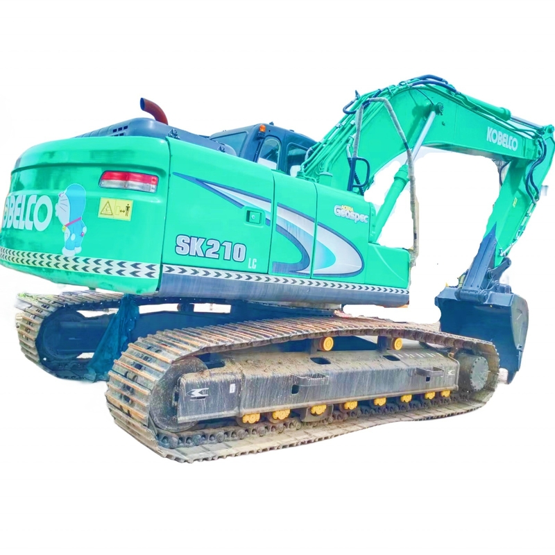 Χρησιμοποιούμενος εξορυκτής Kobelco SK210 από την Ιαπωνία Αρχικός εξορυκτής Kobelco Hydraulic Crawler