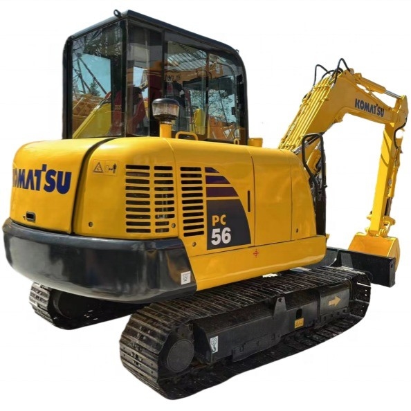 Ανοικτός ο εξορυκτής Komatsu PC55 5 τόνων λειτουργικό βάρος 90% Χρησιμοποιείται για κατασκευή
