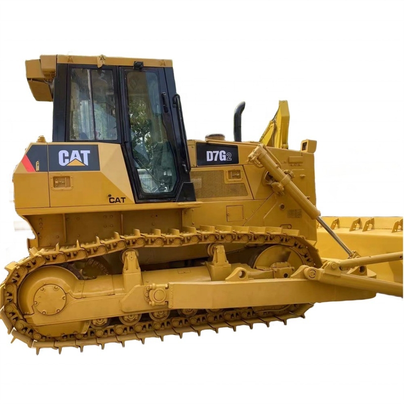 Χρησιμοποιημένη αρχική Caterpillar μεταχειρισμένη μπουλντόζα Cat D7G2 με χωρητικότητα 4.3m3