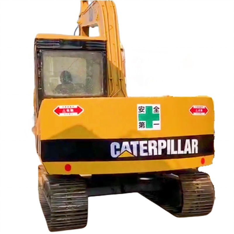 40kw Χρησιμοποιούμενη Caterpillar Mini Excavator Δεύτερο χέρι Digger E70B στο αρχικό χρώμα
