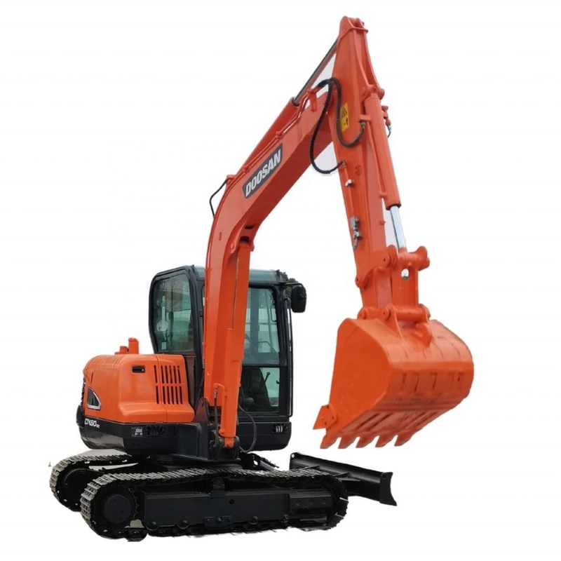 Χρησιμοποιημένος εξορυκτής Doosan DX60 Καλή κατάσταση Χρησιμοποιούμενος εξορυκτής Εργασιακές ώρες 0-2000