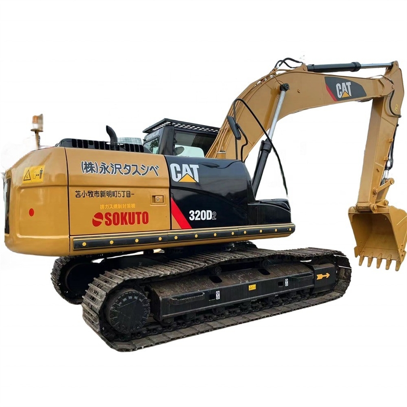 Καλή κατάσταση Caterpillar 320D2 Excavator Αρχικός κινητήρας CAT με χαμηλές ώρες εργασίας