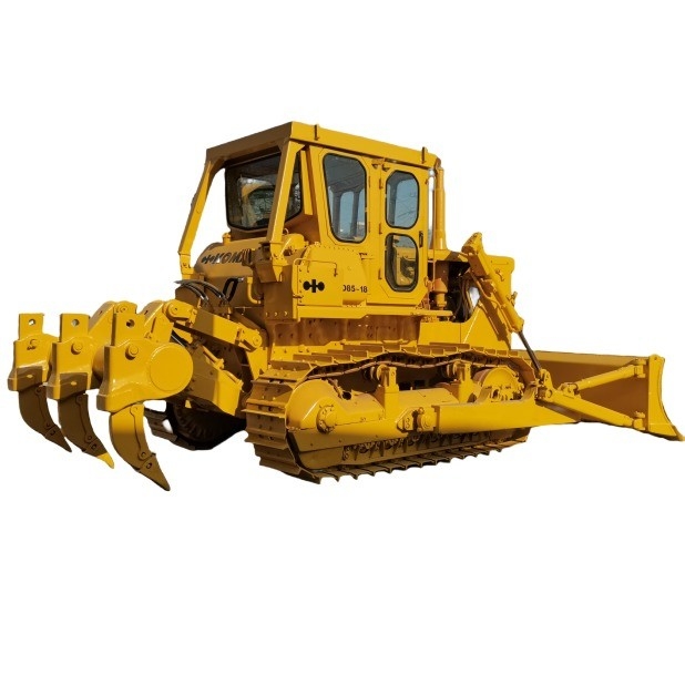 Αρχικό χρώμα Χρησιμοποιούμενο Komatsu D85-18 Υδραυλική ντόζερ δεύτερο χέρι Crawler Bulldozer