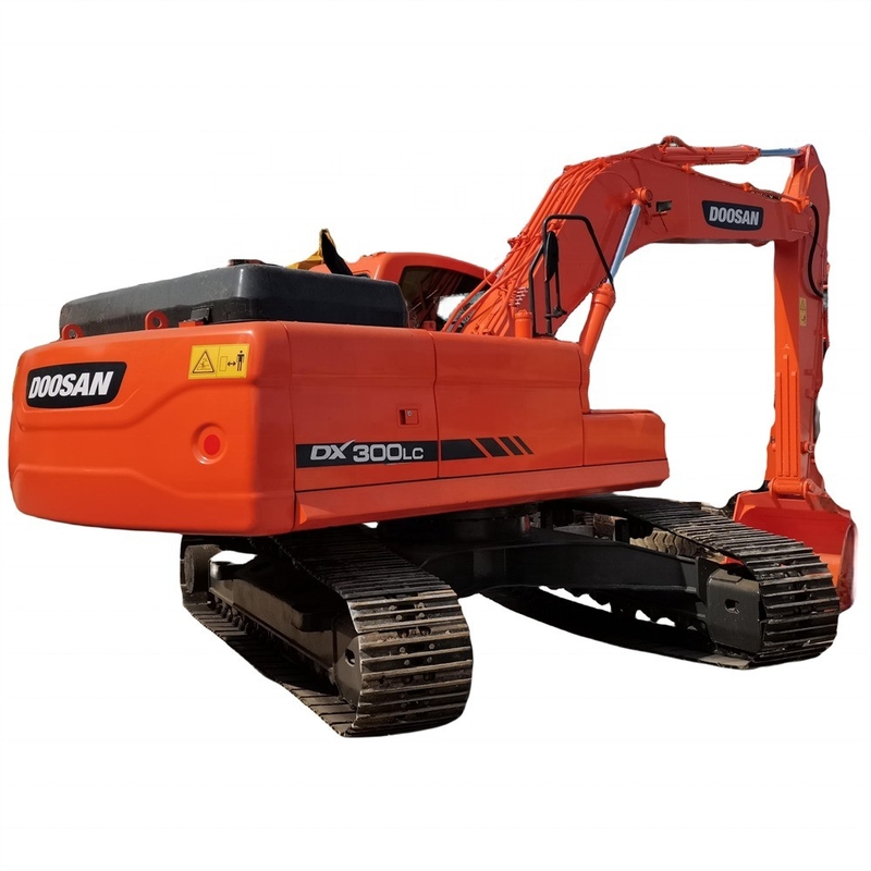 DOOSAN DX300LC μεταχειρισμένη εκσκαφέας με 0-2000 ώρες εργασίας και υδραυλική σταθερότητα
