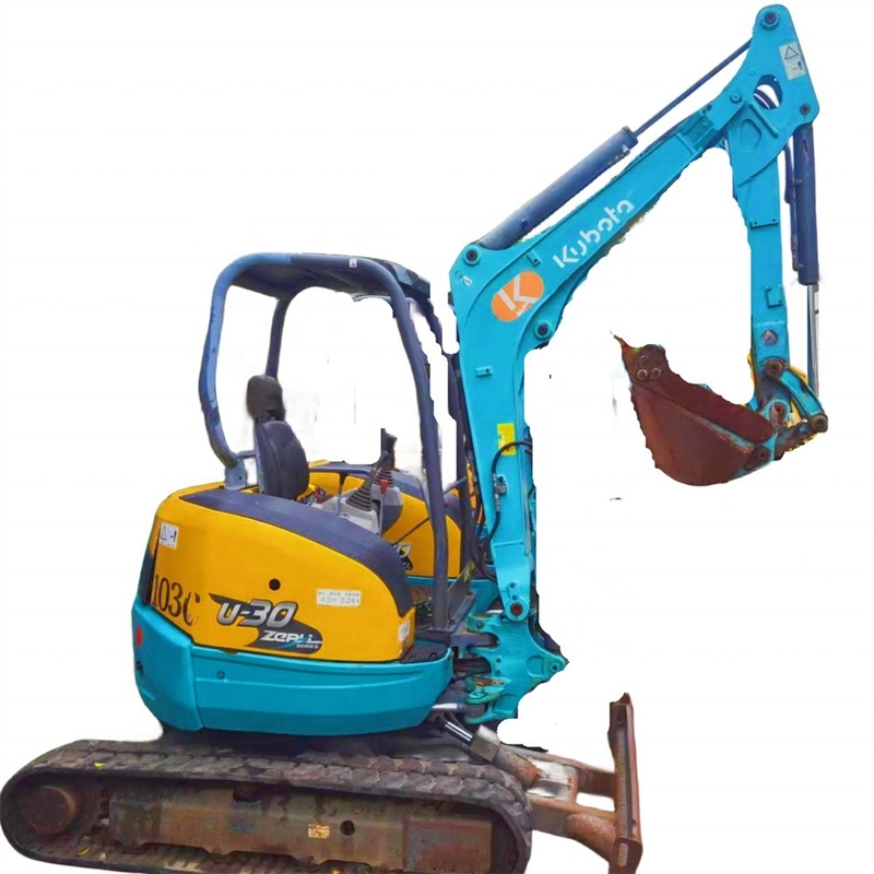 Χρησιμοποιήθηκε Ιαπωνία KUBOTA U30 Excavator Αρχική Υδραυλική Crawler Excaver με καλή κατάσταση
