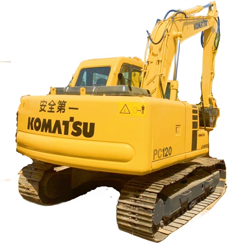 Αρχικό χρώμα Komatsu 120-6 Εκσκαφέας και δεύτερο χέρι μηχανή με 2022 έτος