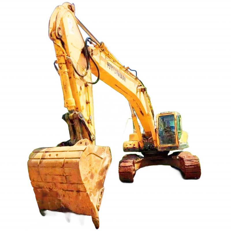 Χρησιμοποιούμενη εκσκαφέας HITACHI 335LC εισαγόμενη από την Κορέα 33 τόνων Original Paint Crawler Digger