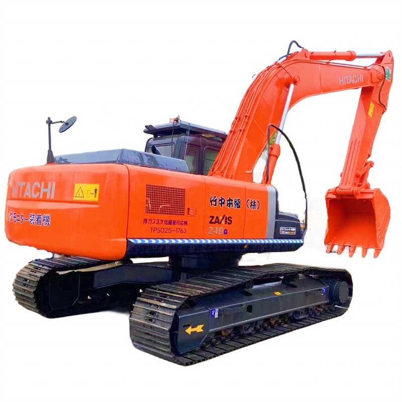Καλό συντηρημένο 24 τόνων Hitachi ZX240-3 Εκσκαφέας Δεύτερο Χέρι Crawler Machine στην Ιαπωνία