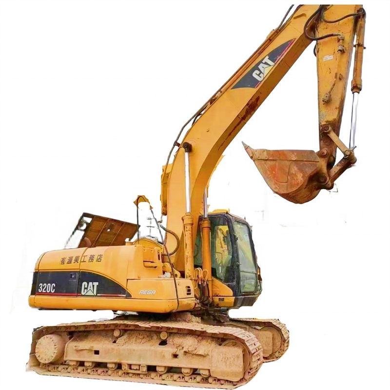 2022 Χρησιμοποιούμενη σκάφτρα Caterpillar δεύτερο χέρι CAT 320C σκάφτης με αρχικό κινητήρα CAT
