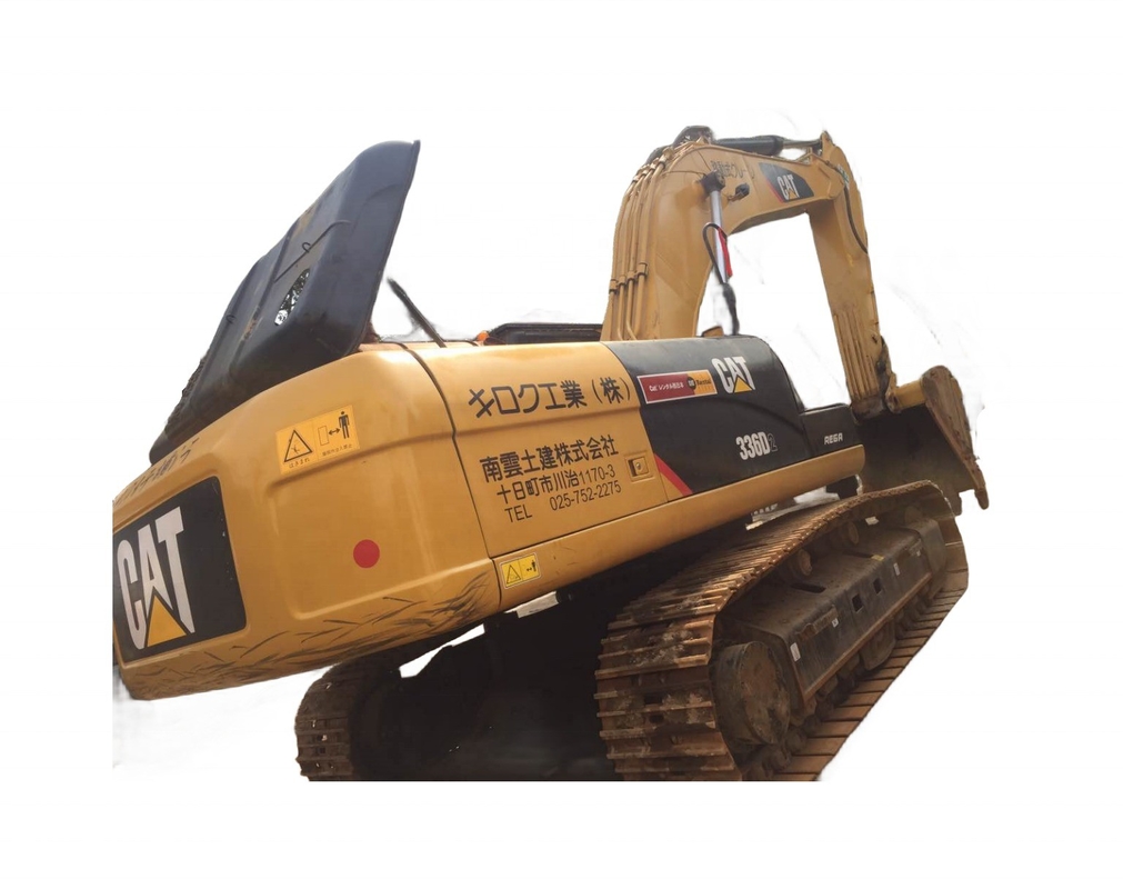 CAT 336D Χρησιμοποιούμενος εξορυκτής Ιαπωνίας μηχανή Crawler Original Paint Earth Moving Digger