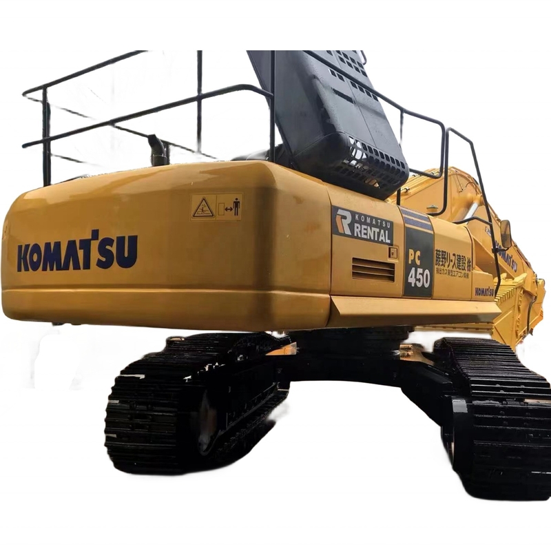 KOMATSU pc450-7 Εκσκαφέας 45 τόνων Βαρύς Μηχανισμός με χαμηλές ώρες και υδραυλικό κύλινδρο