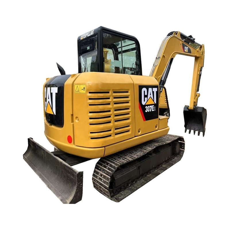7 τόνων CAT 307E2 Εκσκαφέας Χρησιμοποιούμενος Αρχικός CAT Υδραυλικός Γυρνακτικός Επιστροφικός Μίνι Εκσκαφέας 307E2