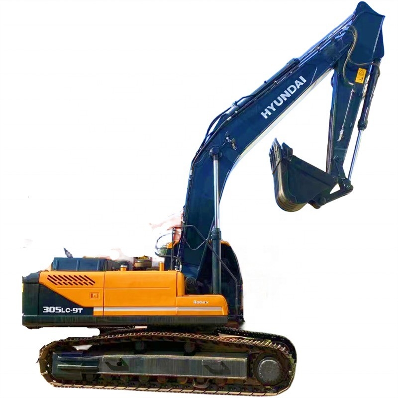 30 τόνων Hyundai 305LC-9T Χρησιμοποιούμενος εξορυκτής καλά συντηρημένος μεταχειρισμένος εξορυκτής Crawler
