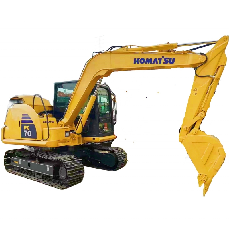 Κομάτσου PC70 Crawler Excavator 0,32M3 χωρητικότητα κουβάς Ιαπωνία εισαγόμενη αρχική εκσκαφέας