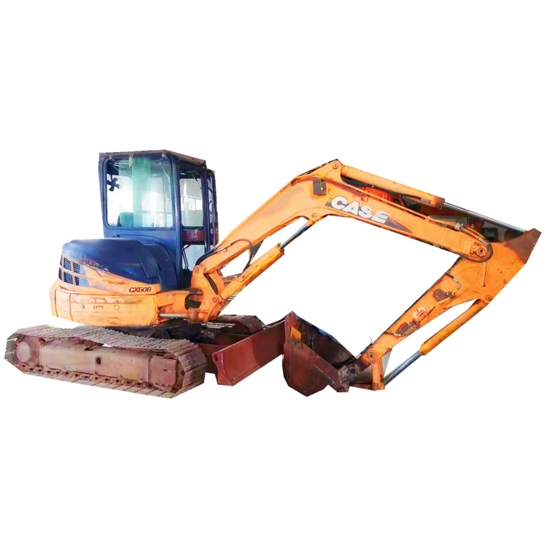 20KW CASE CX60B Mini Excavator Καλή απόδοση προσιτή για έργα κατασκευής