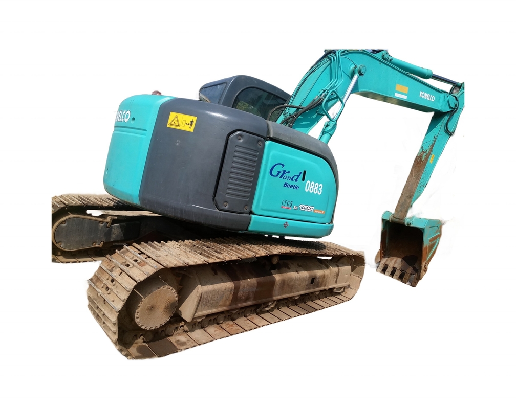 KOBELCO Χρησιμοποιούμενη σκάφτρα SK135S σε καλή κατάσταση Αρχική μπογιά Υδραυλική σκάφτρα
