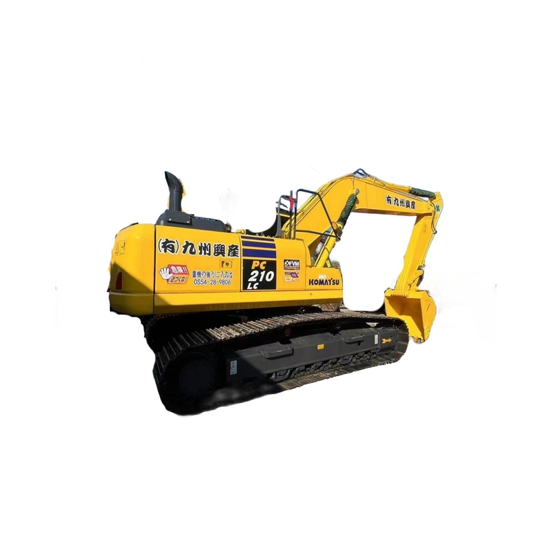 Χρησιμοποιούμενος εξορυκτής KOMATSU PC210-8 σε καλή κατάσταση με χαμηλό ωράριο εργασίας