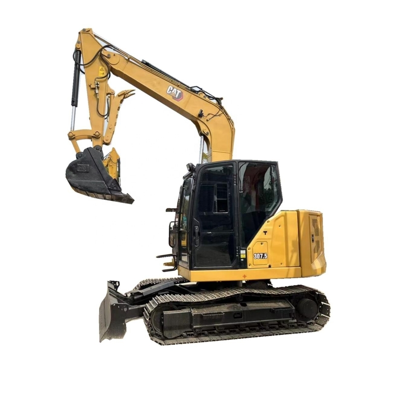 Χρησιμοποιούμενη mini εκσκαφέας Caterpillar 307.5 από την Ιαπωνία χαμηλές ώρες και βάρος μηχανής 7500 KG