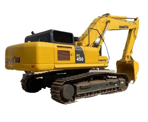 Ιαπωνία Εισαγωγή μεταχειρισμένο Komatsu PC450 Excavator Χρησιμοποιείται 45Ton Digger στην αυλή της Σαγκάης