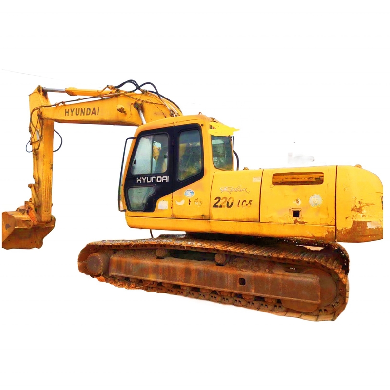 Κορέα Αρχική 22 τόνων Hyundai 220LC-5 μεταχειρισμένο Crawler Digger με Καλή Απόδοση