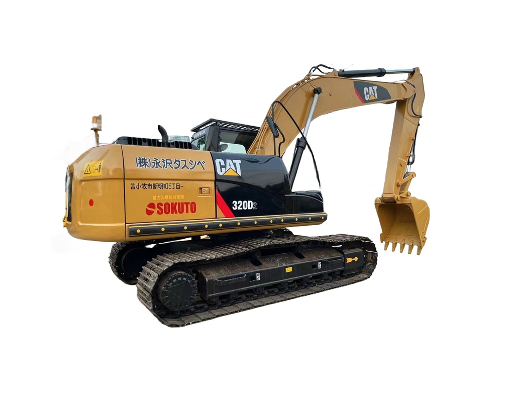 57kW Χρησιμοποιούμενη Ιαπωνία CAT MINI Crawler Digger 320D2 20ton Excavator Caterpillar 320D2 Excavator