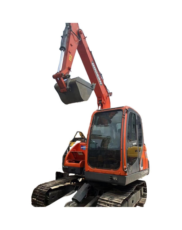 Αρχική μπογιά DOOSAN DX80-9C τροχιά υδραυλική εξορυκτήρα σε απόθεμα για την κατασκευή