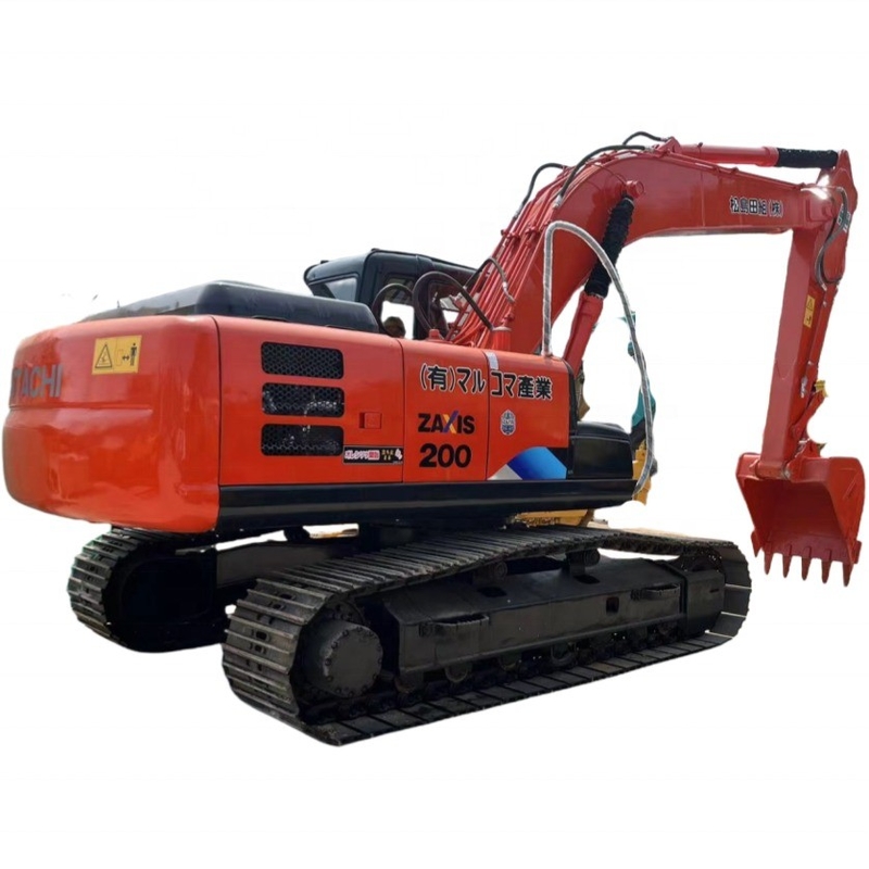 Χρησιμοποιούμενη εκσκαφέας Hitachi ZX200-3G Crawler με ισχύ 112kW και 0-2000 ώρες εργασίας
