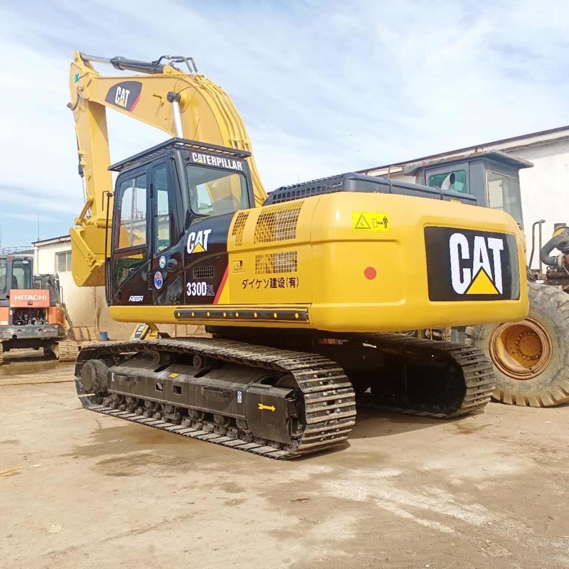 Εκσκαφέας CAT 330D2L με υδραυλικό κύλινδρο Liyuan και κινητήρα Ιαπωνίας σε καλή κατάσταση