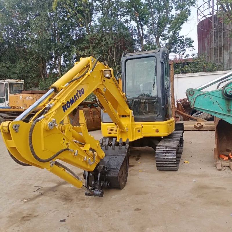 Ανοικτό μεταχειρισμένο PC55 Excavator Digger Original Color Well Condition Ιαπωνία