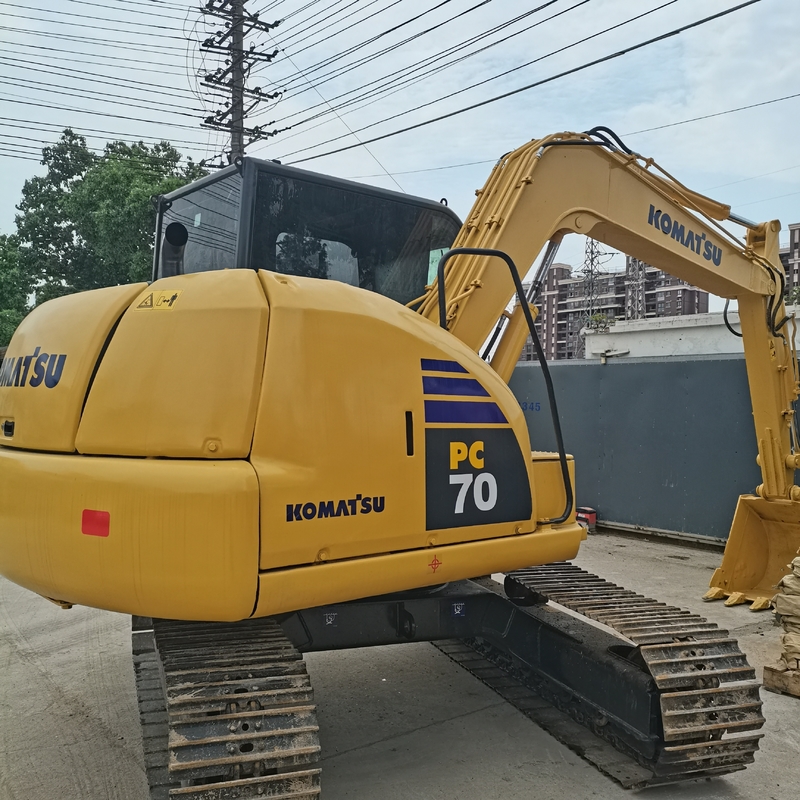 Εξαιρετική κατάσταση μεταχειρισμένη Komatsu PC70 Excavator 7TON Crawler Excavator σε προσιτή τιμή