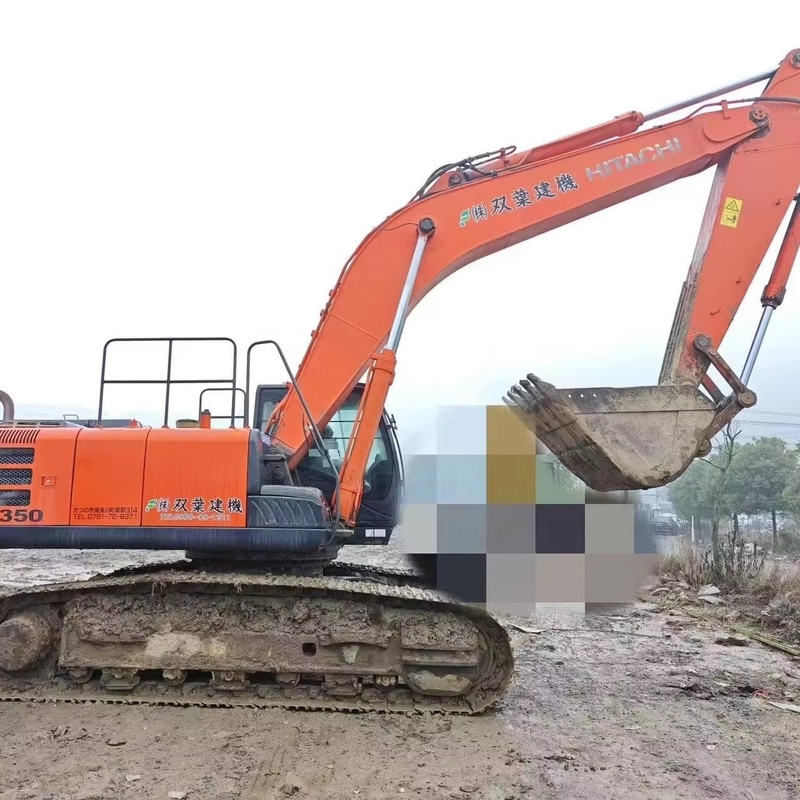 Χρησιμοποιούμενος εξορυκτής ανασκαφής Hitachi ZX350G Crawler με αρχική μπογιά και χαμηλές ώρες εργασίας 0-2000