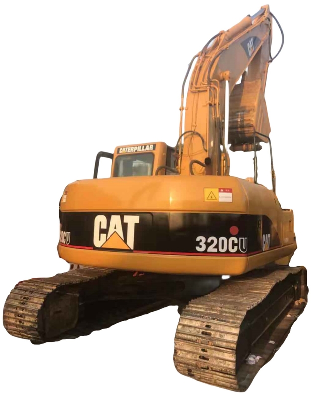 Η Caterpillar χρησιμοποιεί εκσκαφείς 320CU με χωρητικότητα κουβάς 0,8m3 και χαμηλές ώρες εργασίας