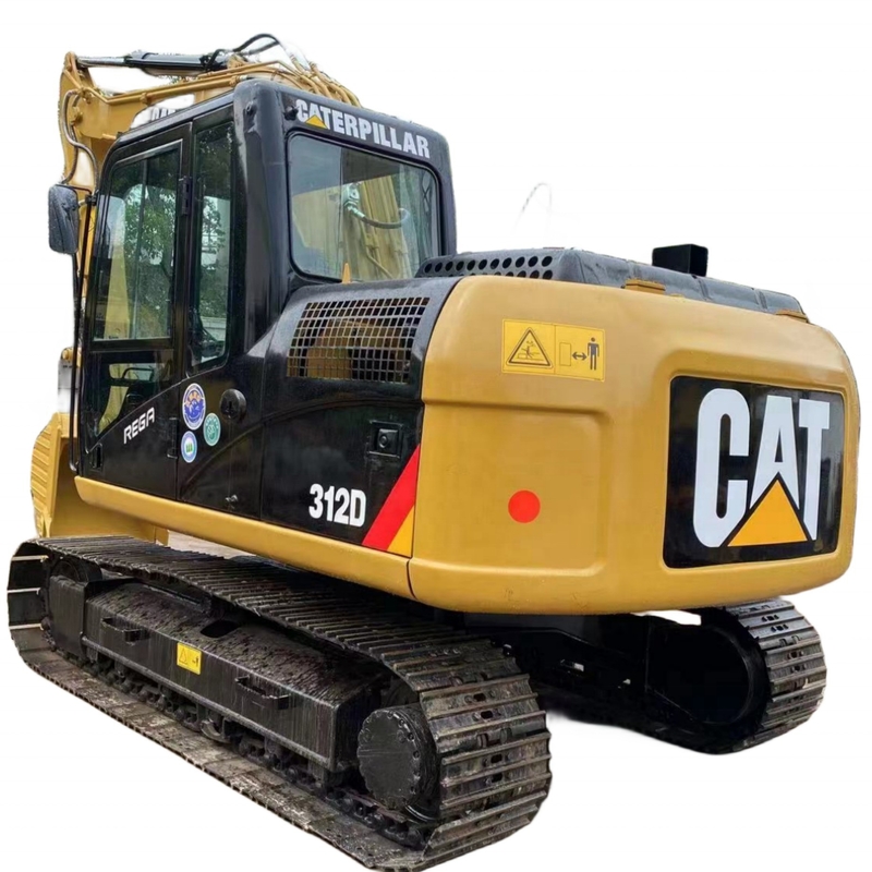 Καλή κατάσταση 312D Crawlerl Excavator με και 0,52m3 χωρητικότητα κουβάς στο εμπόριο